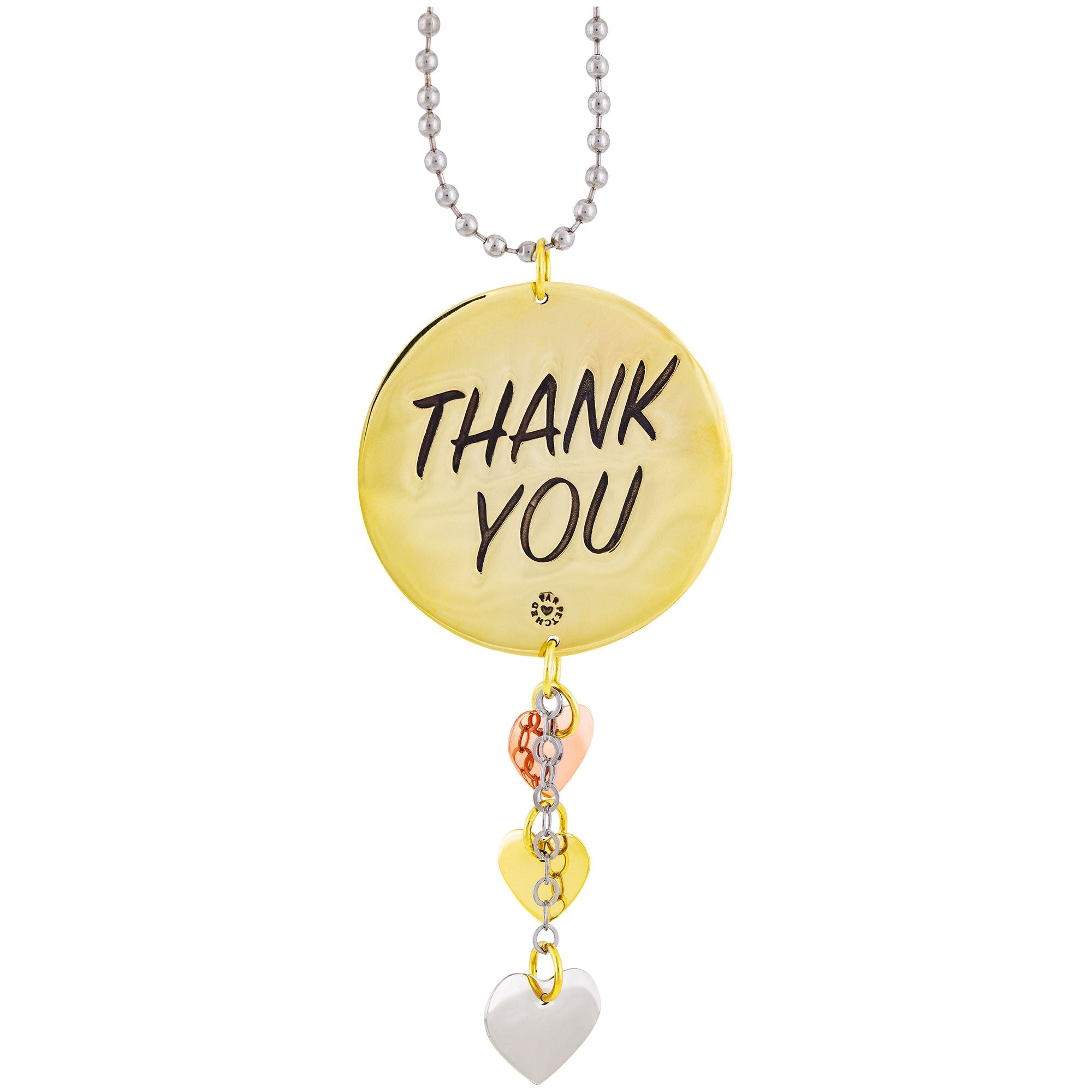 Firefighter Mixed Metals Car Charm - Aaria Tees Aaria Tees