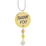 Firefighter Mixed Metals Car Charm - Aaria Tees Aaria Tees