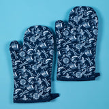 Distinctly Designed Oven Mitts - Set of 2 - Aaria Tees Aaria Tees