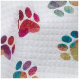Rainbow Ombre Paws Kitchen Linens - Aaria Tees Aaria Tees