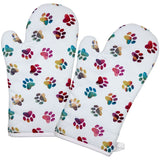 Rainbow Ombre Paws Kitchen Linens - Aaria Tees Aaria Tees