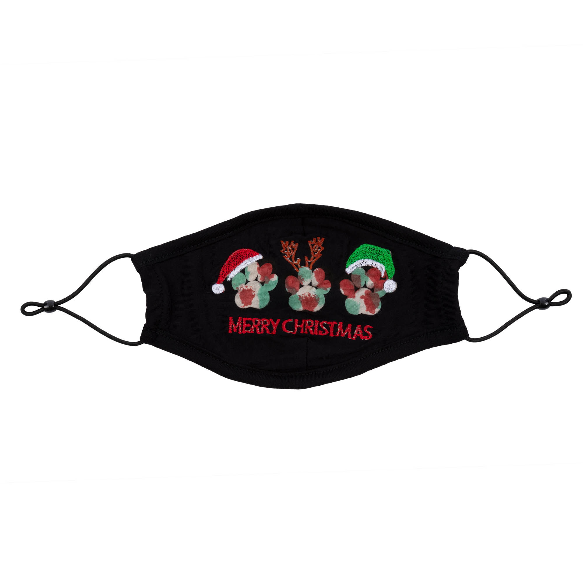 Merry Christmas Tie-Dye Mask - Aaria Tees Aaria Tees