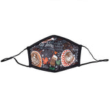 Fall Fun Easy Fit Adjustable Face Mask - Aaria Tees Aaria Tees