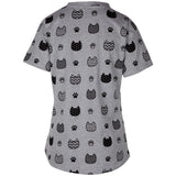 Pets with Prints V-Neck Tee - Aaria Tees Aaria Tees