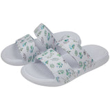 Two Strap Paw Slide Sandals - Aaria Tees Aaria Tees