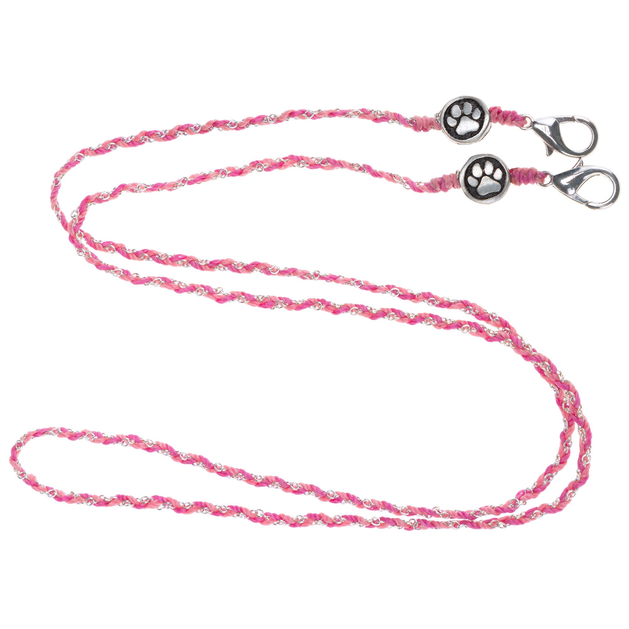 Paw Print Threaded Glasses Holder - Aaria Tees Aaria Tees