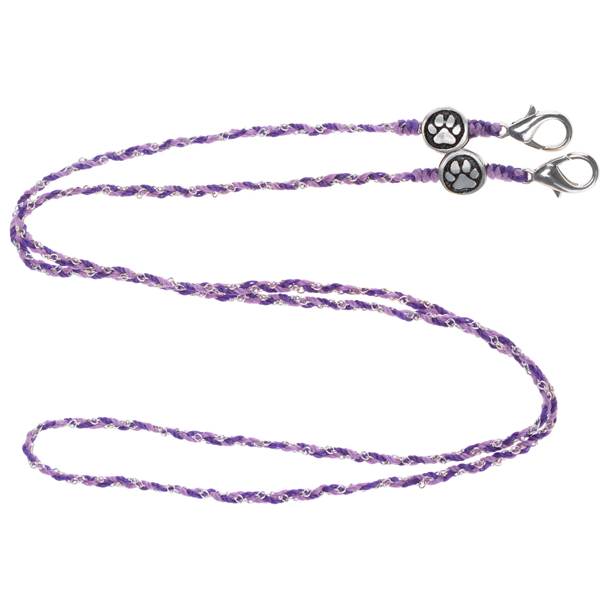Paw Print Threaded Glasses Holder - Aaria Tees Aaria Tees