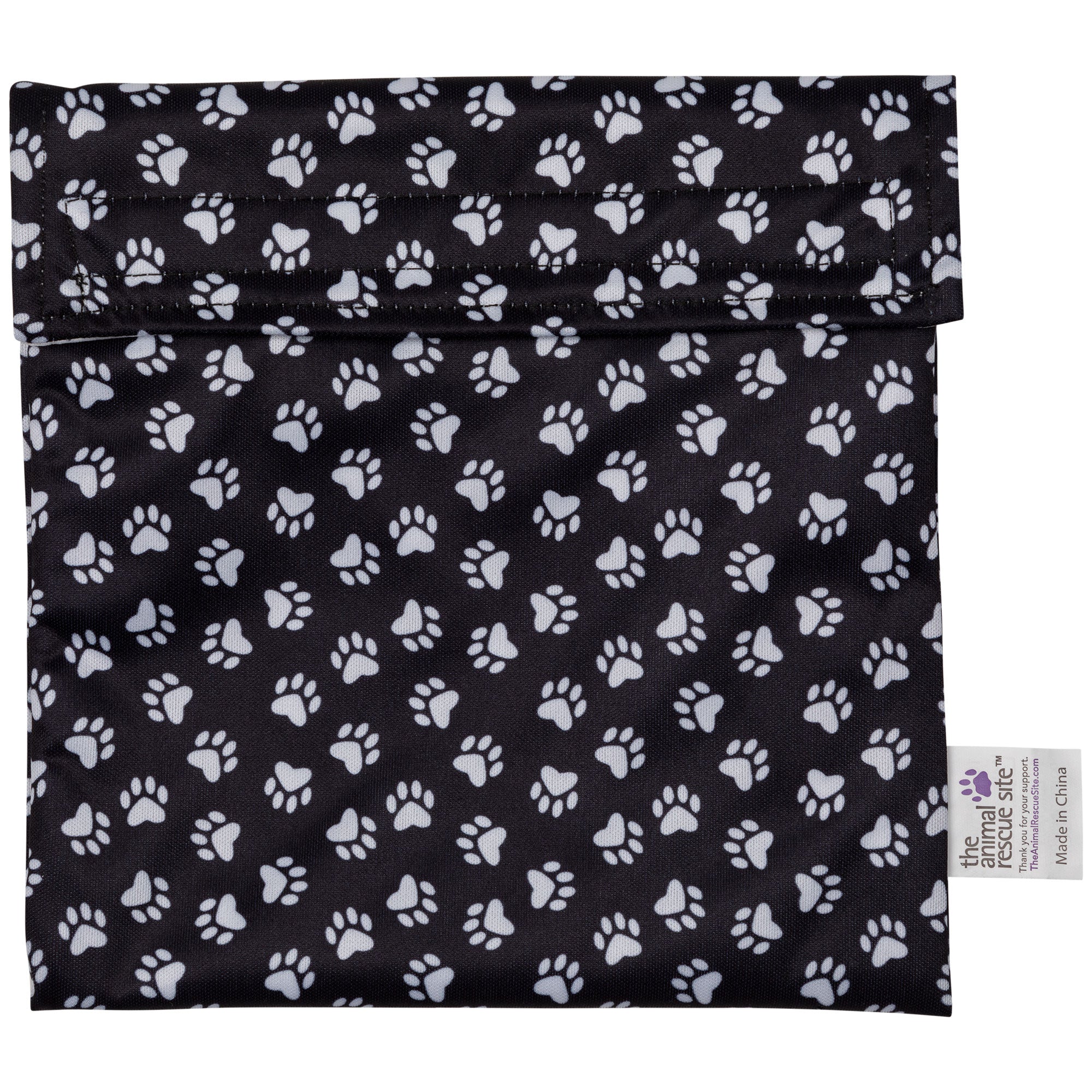 Paw Print Reusable Snack Pouch - Set of 2 - Aaria Tees Aaria Tees