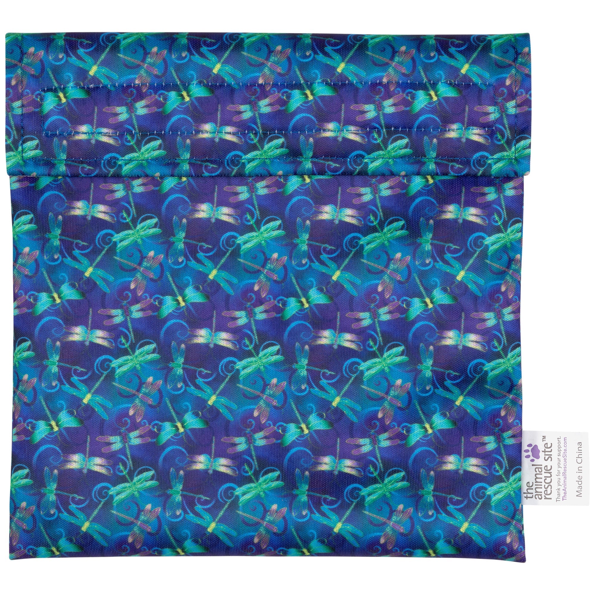 Dragonflies Reusable Snack Pouch - Set of 2 - Aaria Tees Aaria Tees