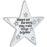 Sisters are Like Stars Pin - Aaria Tees Aaria Tees
