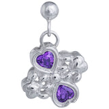 Sterling & Crystals Loved Paws Earrings - Aaria Tees Aaria Tees