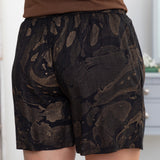 Perfectly Content Marble Shorts - Aaria Tees Aaria Tees