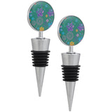Fields of Flowers Paws Wine Stopper - Set of 2 - Aaria Tees Aaria Tees
