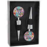 Pet Portrait Wine Stopper - Set of 2 - Aaria Tees Aaria Tees