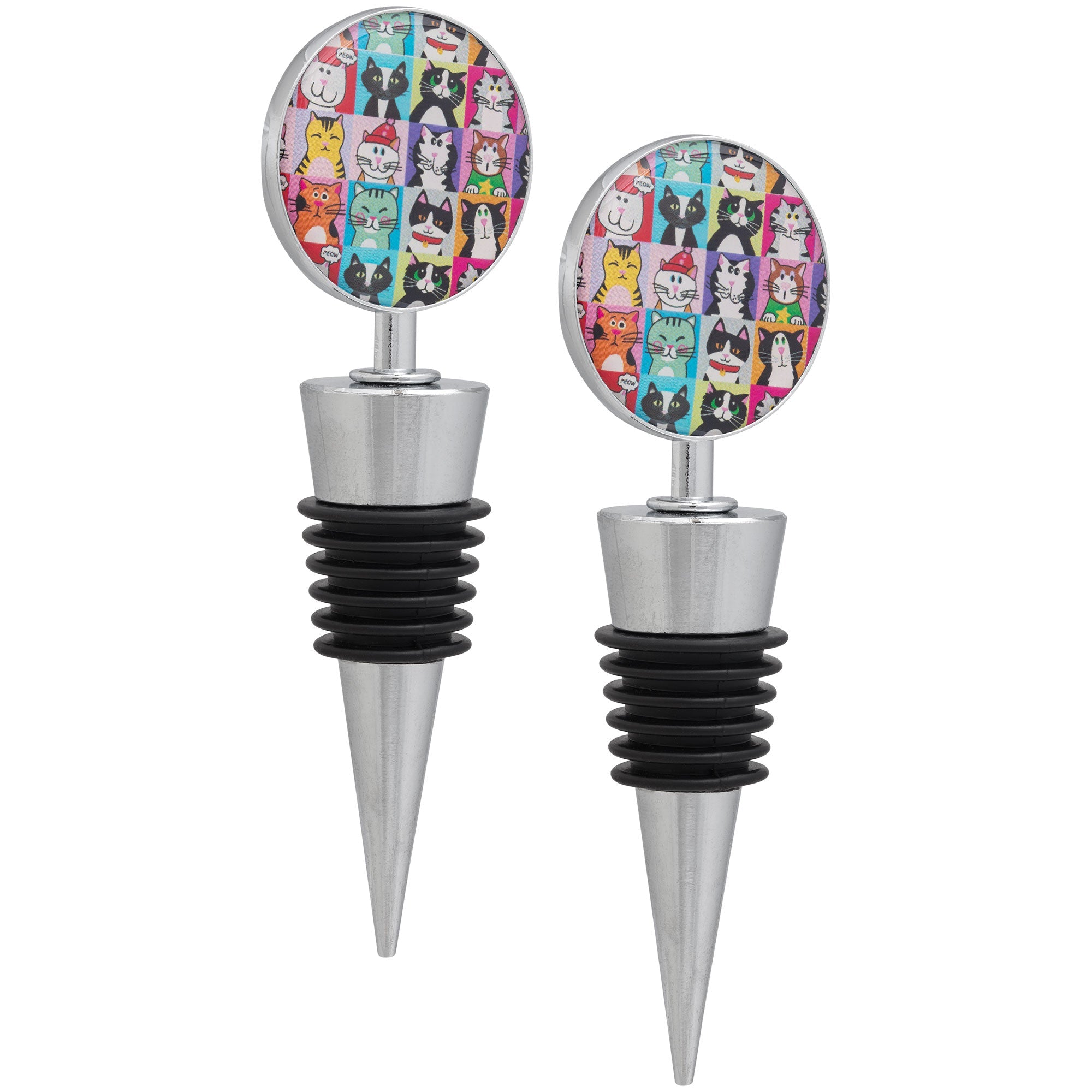 Pet Portrait Wine Stopper - Set of 2 - Aaria Tees Aaria Tees