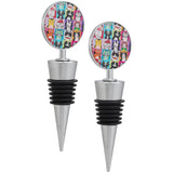 Pet Portrait Wine Stopper - Set of 2 - Aaria Tees Aaria Tees