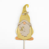 Cute Gnome Mixed Metal Plant Stake - Aaria Tees Aaria Tees
