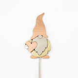 Cute Gnome Mixed Metal Plant Stake - Aaria Tees Aaria Tees
