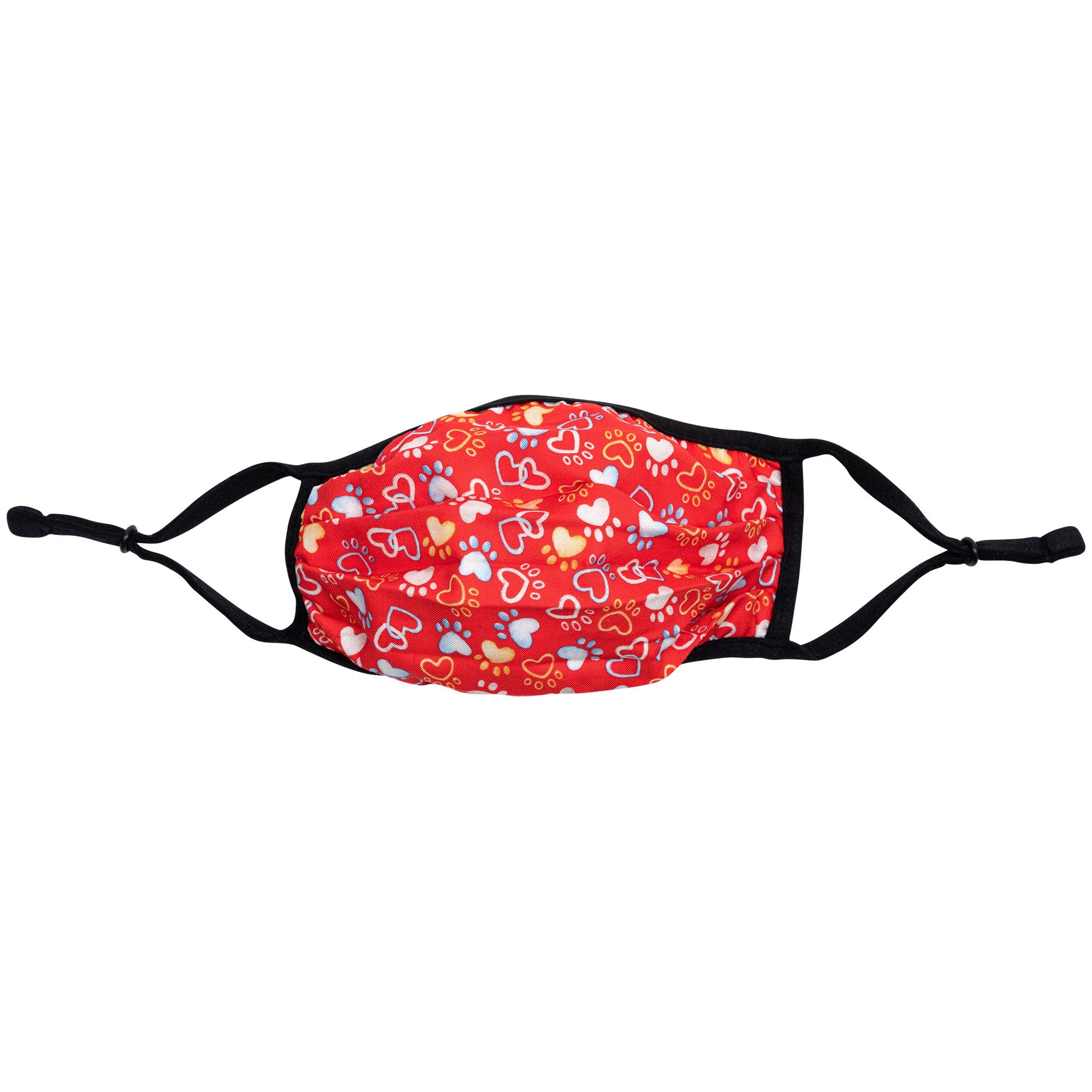 Hearts & Paws Cloth Face Mask - Made in USA - Aaria Tees Aaria Tees