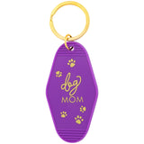 Pet Mom Vintage Style Keychain - Aaria Tees Aaria Tees