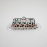Festival Pet Glass Butter Dish - Aaria Tees Aaria Tees
