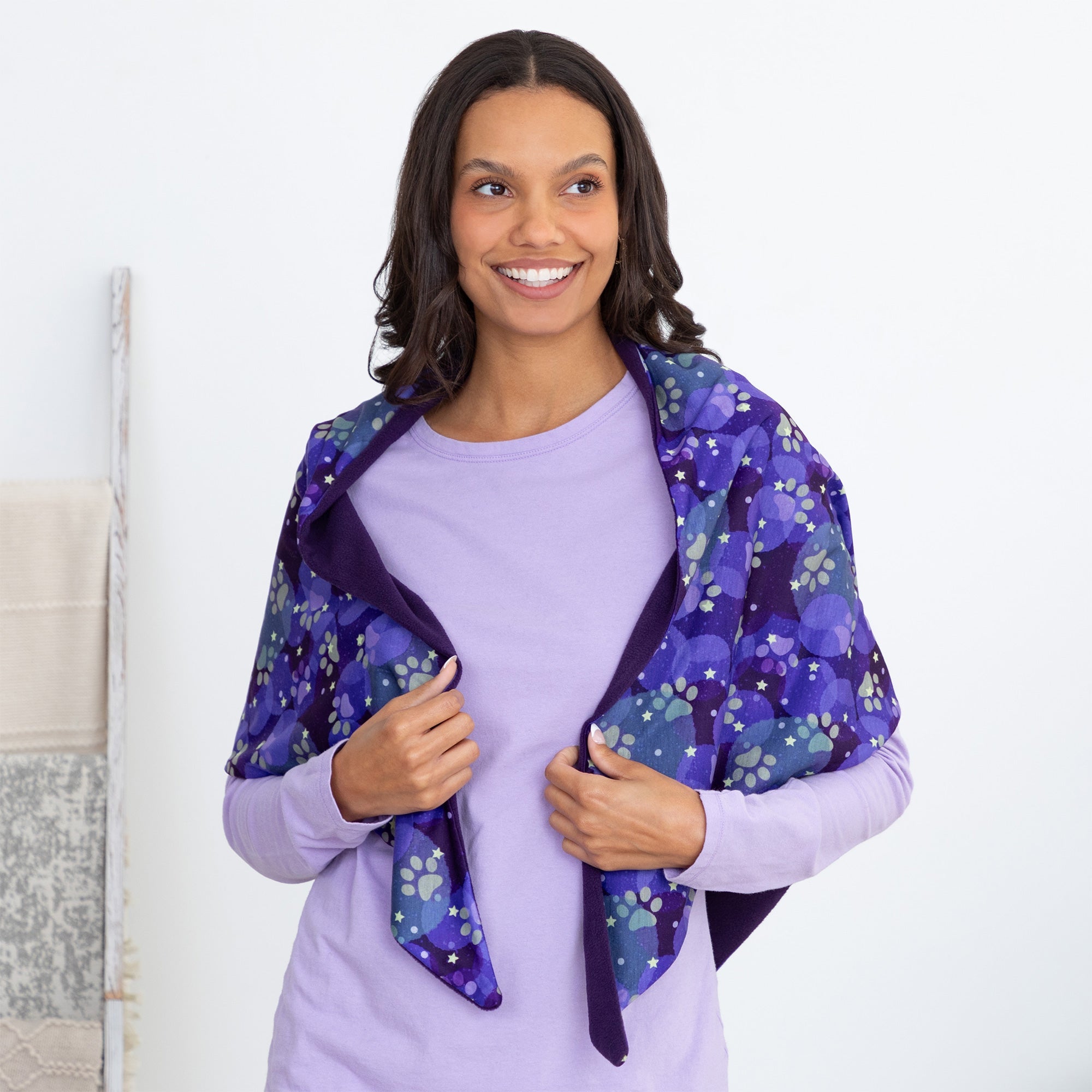 Fleece Lined Oversized Bandana Scarf - Aaria Tees Aaria Tees