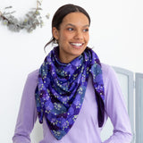 Fleece Lined Oversized Bandana Scarf - Aaria Tees Aaria Tees