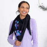 Fleece Lined Oversized Bandana Scarf - Aaria Tees Aaria Tees
