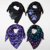 Fleece Lined Oversized Bandana Scarf - Aaria Tees Aaria Tees