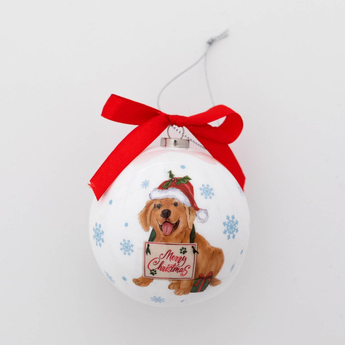 Precious Pets Shatterproof Christmas Ornaments - Set of 6 - Aaria Tees