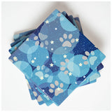 Paw Print Coaster - Set of 4 - Aaria Tees Aaria Tees