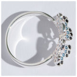 Dazzling Butterflies Sterling Toe Ring - Aaria Tees Aaria Tees