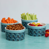 Paw Print Large Oven-Safe Ramekin - Set of 4 - 14oz - Aaria Tees Aaria Tees