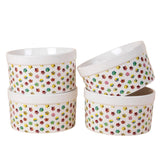 Paw Print Large Oven-Safe Ramekin - Set of 4 - 14oz - Aaria Tees Aaria Tees