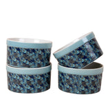Paw Print Large Oven-Safe Ramekin - Set of 4 - 14oz - Aaria Tees Aaria Tees