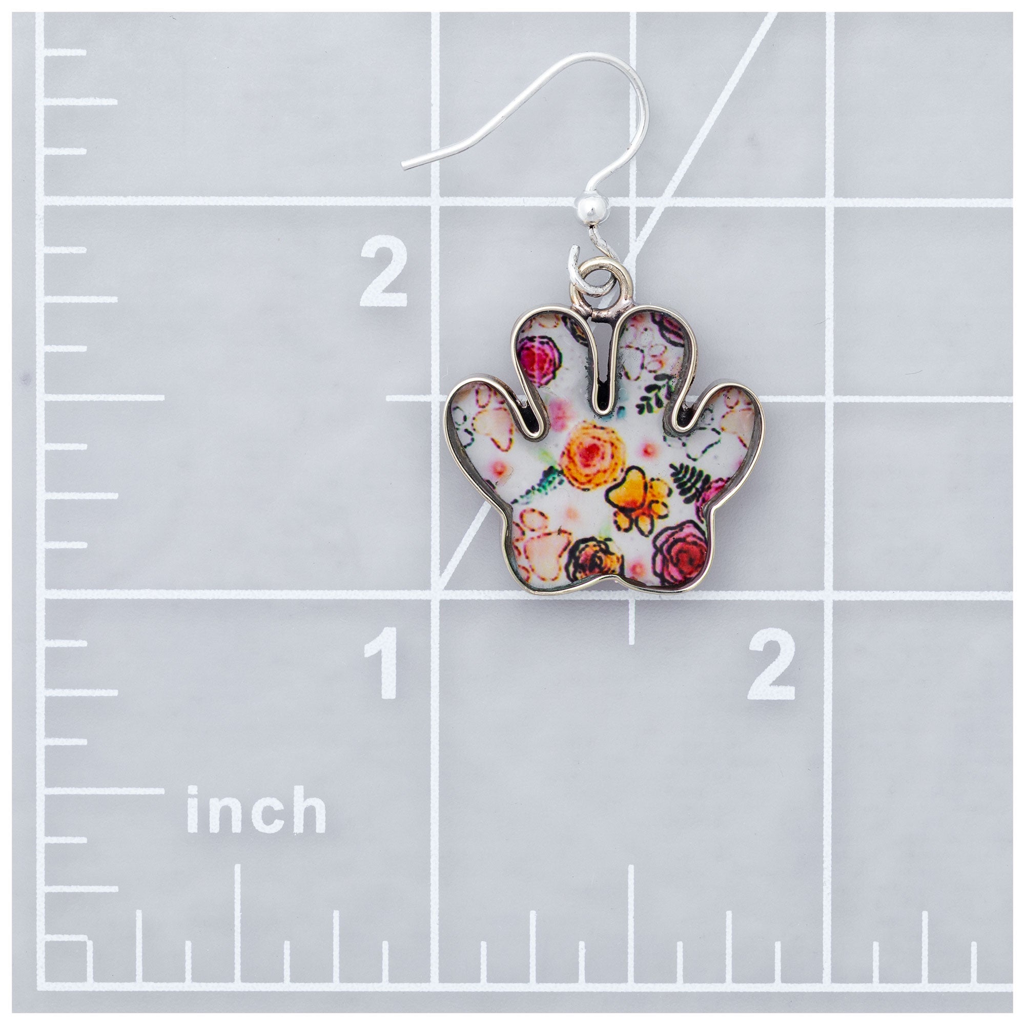 Paw Print Garden Earrings - Aaria Tees Aaria Tees
