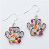 Paw Print Garden Earrings - Aaria Tees Aaria Tees