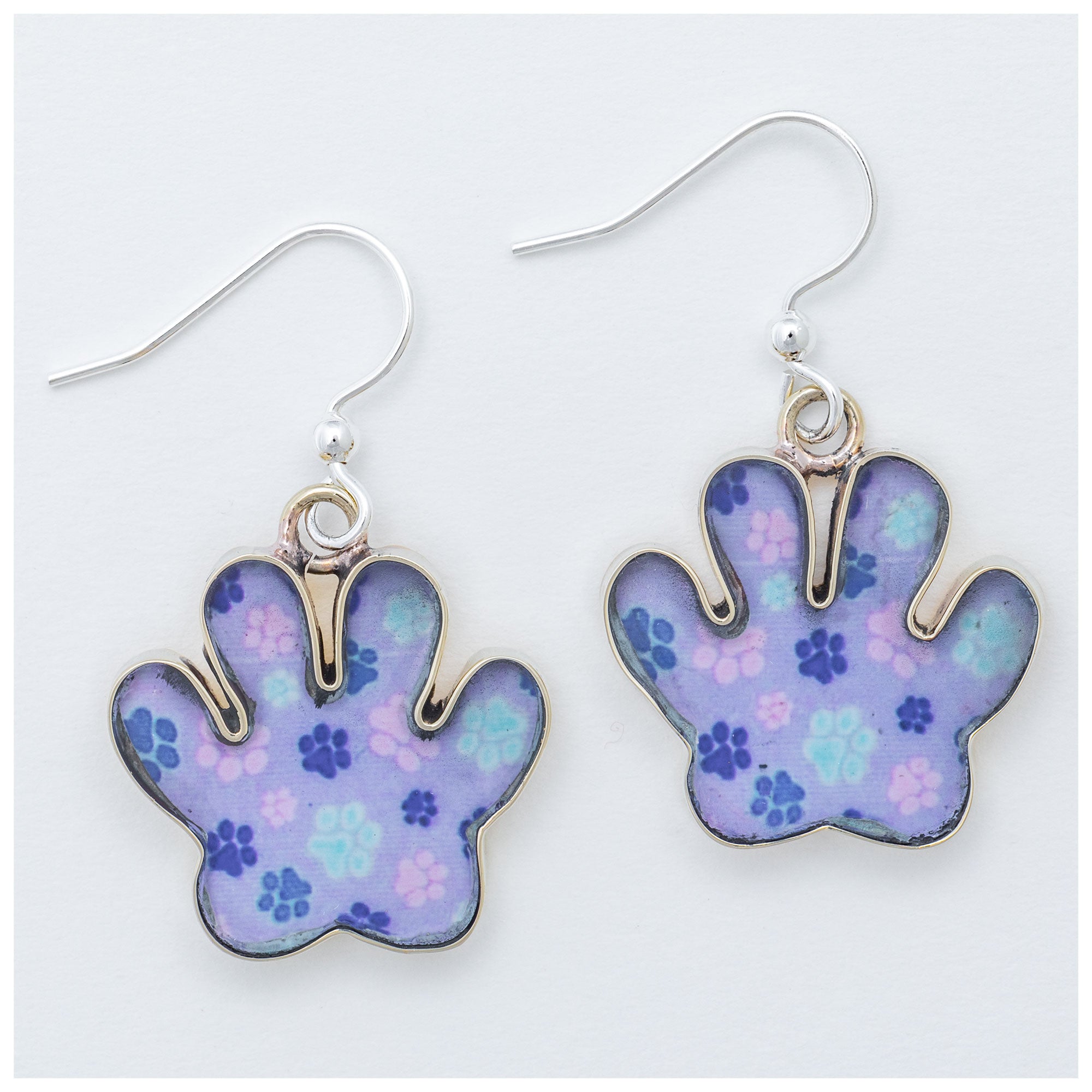 Paw Print Garden Earrings - Aaria Tees Aaria Tees