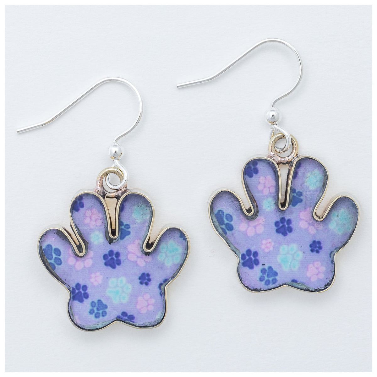 Paw Print Garden Earrings - Aaria Tees