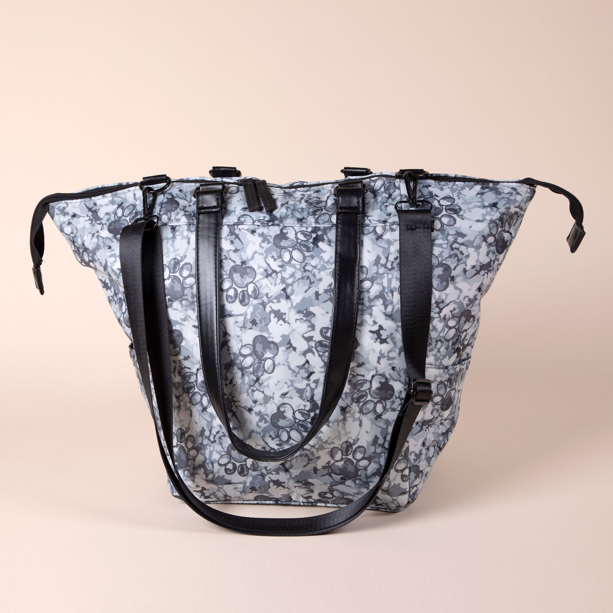 Paw Print Shoulder Tote - Aaria Tees Aaria Tees