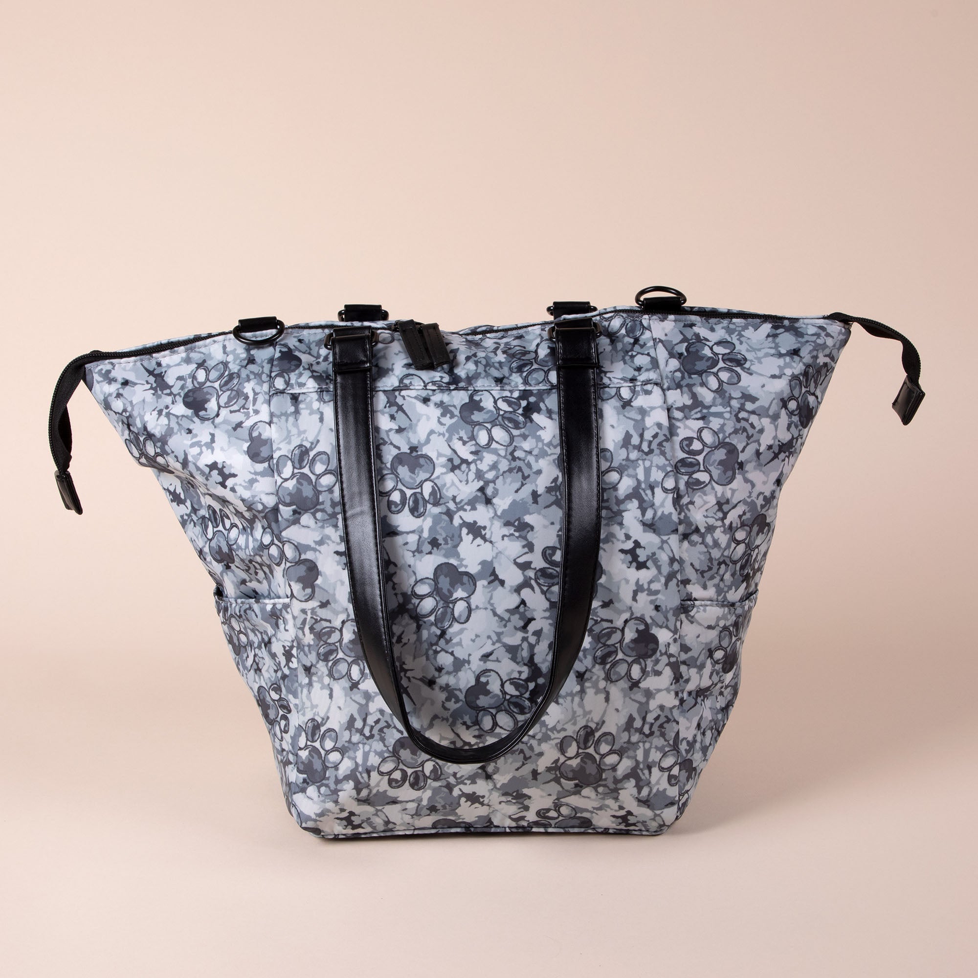Paw Print Shoulder Tote - Aaria Tees Aaria Tees
