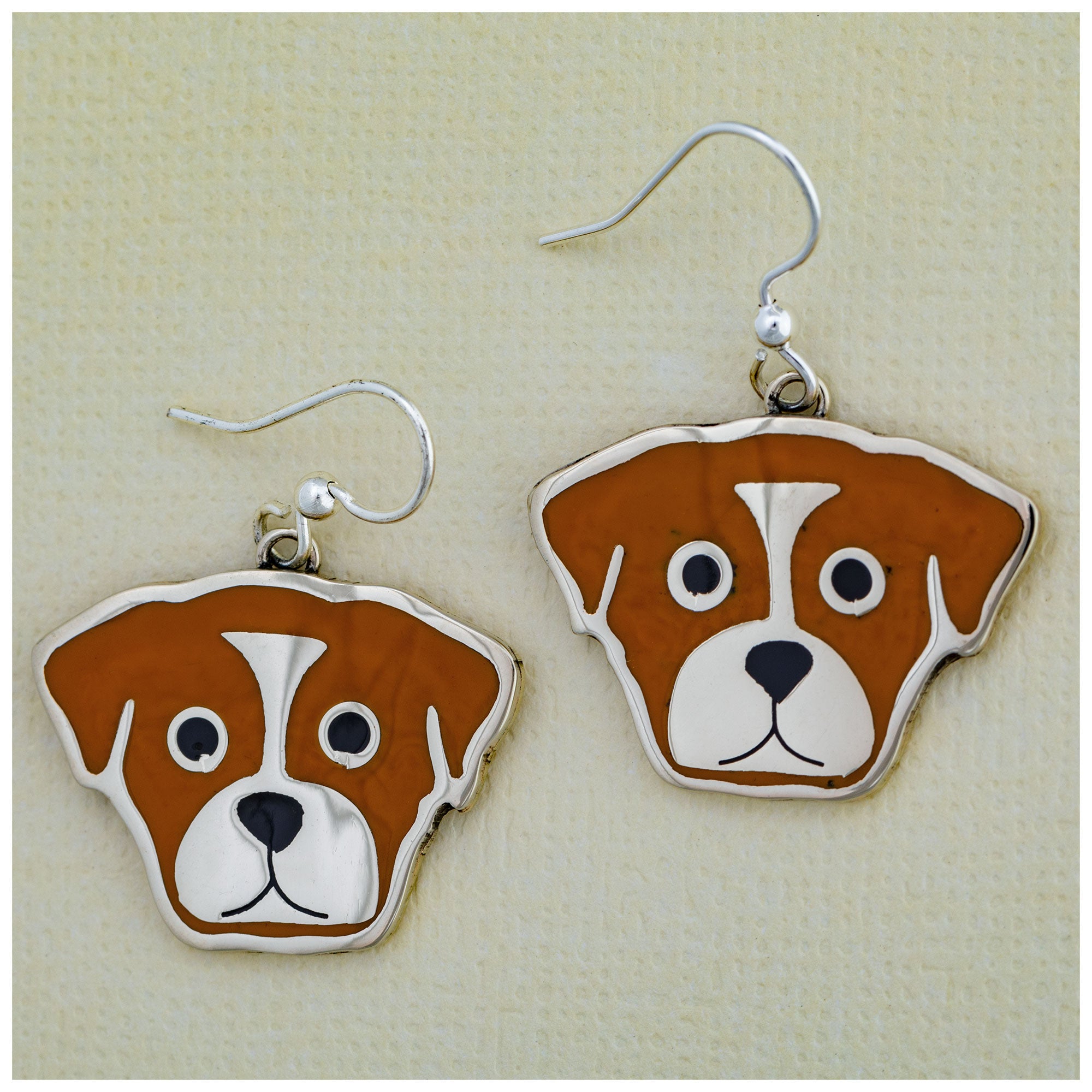 Dog Breed Enamel Earrings - Aaria Tees Aaria Tees