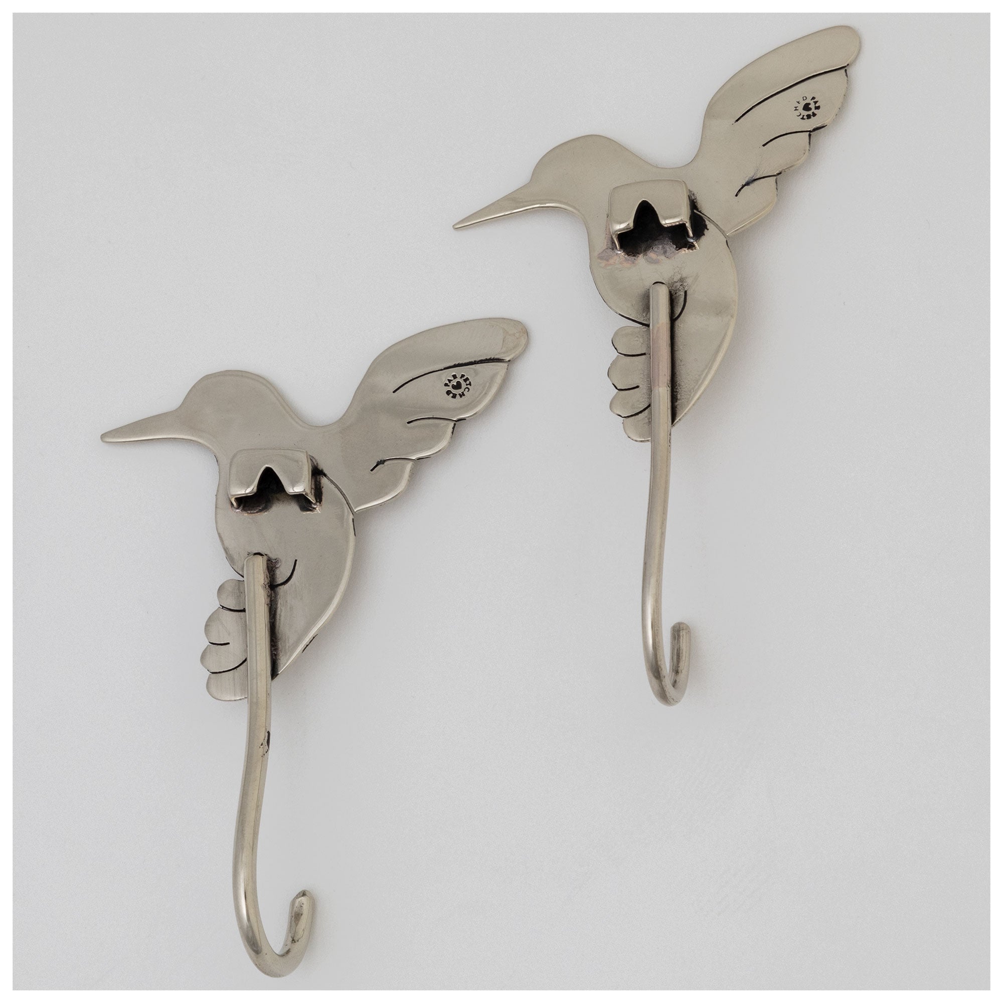 Flying Hummingbirds Mixed Metal Hook - Set of 2 - Aaria Tees Aaria Tees