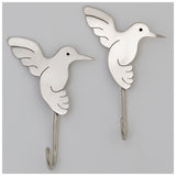Flying Hummingbirds Mixed Metal Hook - Set of 2 - Aaria Tees Aaria Tees