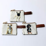 Canvas Dog Breed Coin Purse - Aaria Tees Aaria Tees