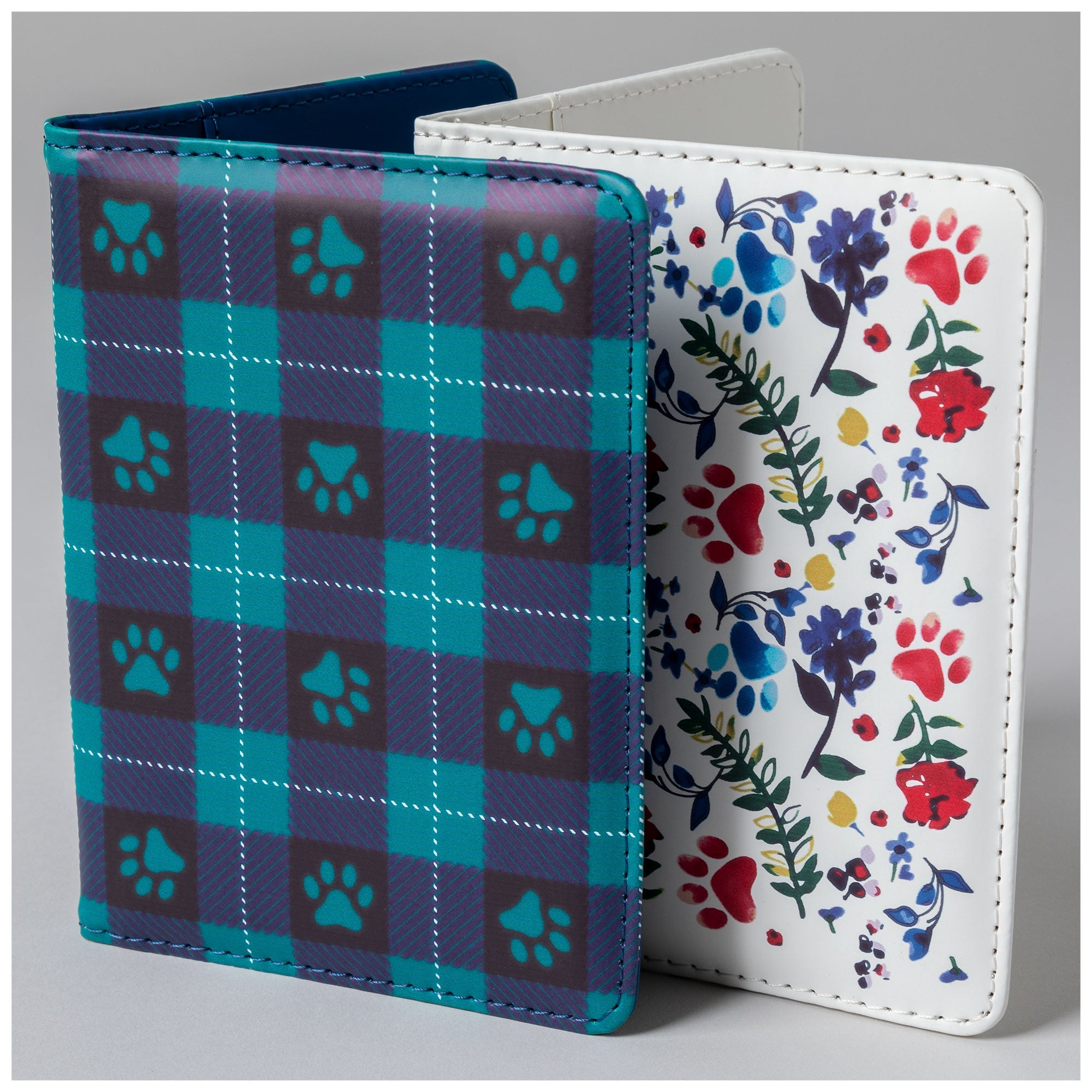 Paws Aboard Passport Wallet - Aaria Tees Aaria Tees