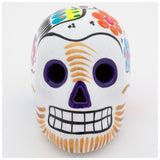 Hand Painted Ceramic Skull - Aaria Tees Aaria Tees