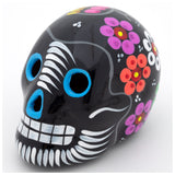 Hand Painted Ceramic Skull - Aaria Tees Aaria Tees