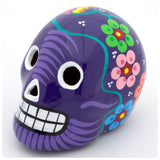 Hand Painted Ceramic Skull - Aaria Tees Aaria Tees