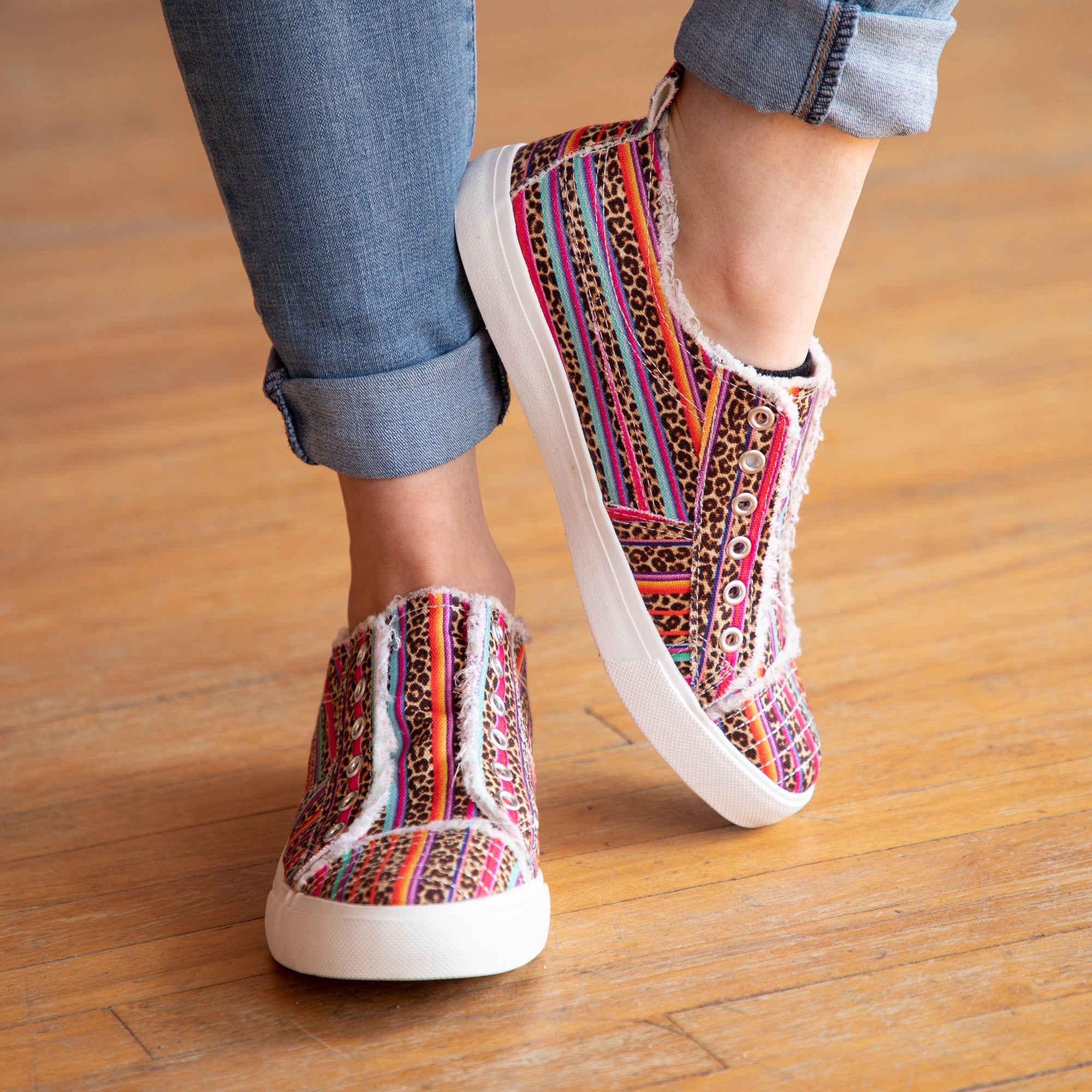 Girlie Girl&trade; Slip-On Canvas Sneakers - Aaria Tees Aaria Tees